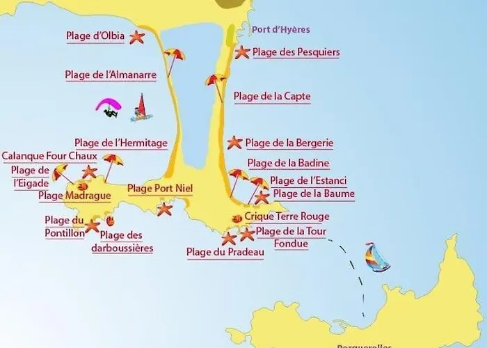 Daire Nid Douillet Vue Hyères